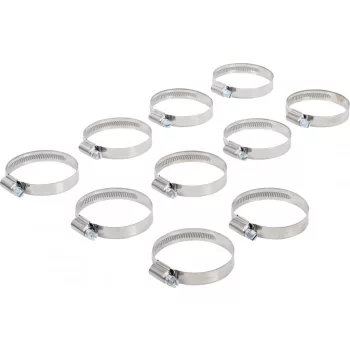   BGS technic Colier de furtun | inox | 40 x 60 mm | 10 piese (BGS 8095-40x60)