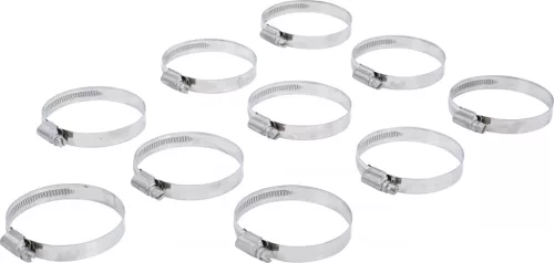 BGS technic Colier de furtun | inox | 50 x 70 mm | 10 piese (BGS 8095-50x70)