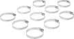 BGS technic Colier de furtun | inox | 50 x 70 mm | 10 piese (BGS 8095-50x70)