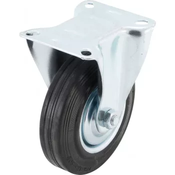   BGS DIY Rolă fixă | cu placă de fixare | Ø 125 mm (BGS 80953)
