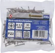 BGS DIY Şuruburi multifuncţionale | Cap cruce PZ2 | 3,5 x 30 mm | 250 bucăţi (BGS 80961)