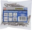 BGS DIY Şuruburi multifuncţionale | Cap cruce PZ2 | 4,0 x 40 mm | 150 bucăţi (BGS 80965)