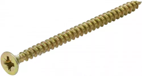 BGS DIY Şuruburi multifuncţionale | Cap cruce PZ2 | 4,0 x 60 mm | 100 bucăţi (BGS 80971)