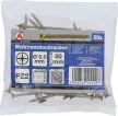 BGS DIY Şuruburi multifuncţionale | Cap cruce PZ2 | 5,0 x 80 mm | 50 bucăţi (BGS 80973)