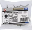 BGS DIY Şuruburi multifuncţionale | Profil T (pentru Torx) T20 | 4,0 x 50 mm | 125 bucăţi (BGS 80995)