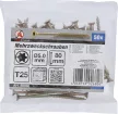 BGS DIY Şuruburi multifuncţionale | Profil T (pentru Torx) T25 | 5,0 x 80 mm | 50 bucăţi (BGS 80998)