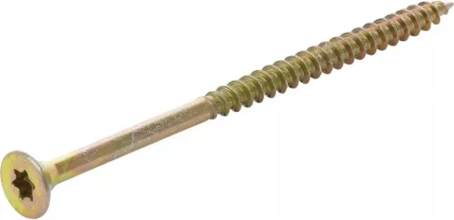 BGS DIY Şuruburi multifuncţionale | Profil T (pentru Torx) T25 | 6,0 x 100 mm | 20 bucăţi (BGS 80999)