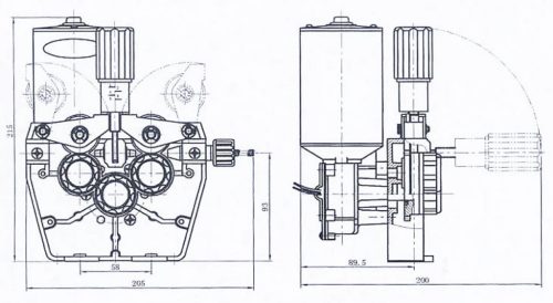 IWELD Motor Furajele cu 4 role complete (MIG200,250,315,400) (80WIREFDR40)