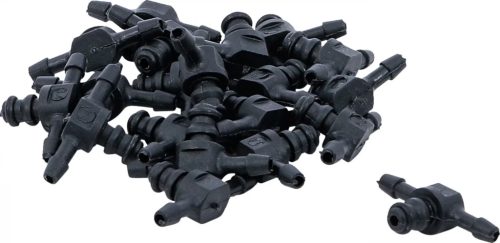 BGS technic Set conectori plastic | formă T | 30 piese (BGS 8107-20)