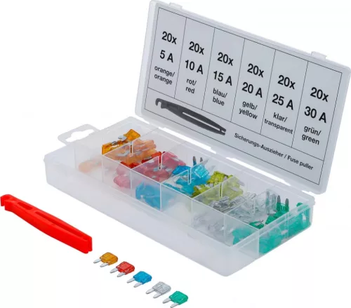 BGS technic Set sigurante electrice| Mini | 121 piese (BGS 8109)