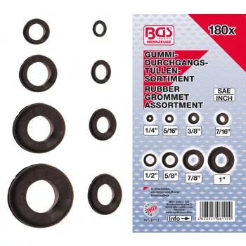 BGS technic Set garnituri protectie cablaj 180buc (BGS 8112)