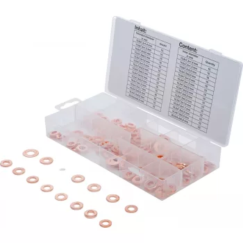   BGS technic Sortiment inele din cupru injectoare | 150 piese (BGS 8120)