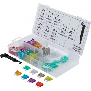 BGS technic Set siguranţe autoturisme | 97 piese (BGS 8126)