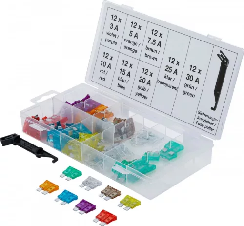 BGS technic Set siguranţe autoturisme | 97 piese (BGS 8126)