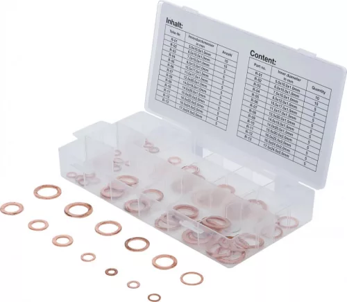 BGS technic Set saibe din cupru pentru busoane 75buc (BGS 8132)