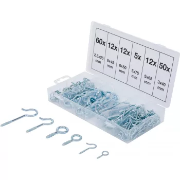 BGS technic Set şuruburi-cârlig | 151 piese (BGS 8136)