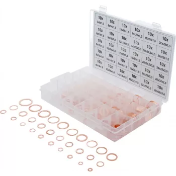   BGS technic Sortiment inele de etanşare | Cupru | 300 piese (BGS 8142)