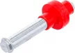 BGS DIY Set axe pentru roată de roabă | 128 mm | Ø 20 mm | cu 2 bucşe distanţiere (BGS 81951)