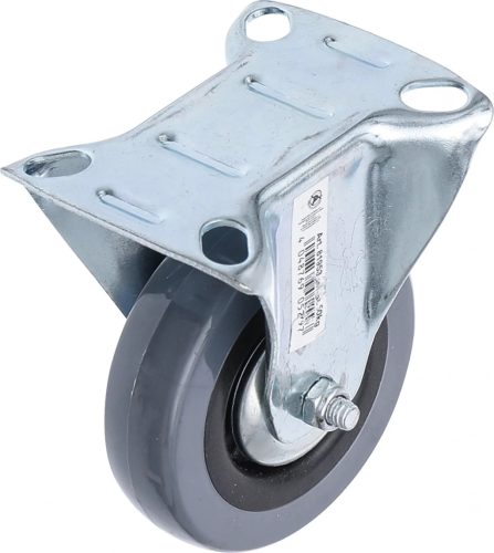 BGS DIY Rolă fixă | cu placă de fixare | Ø 75 mm (BGS 81953)