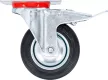 BGS DIY Rolă directoare cu frână | cu placă de fixare | Ø 100 mm (BGS 81966)