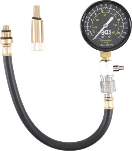 BGS technic Tester de compresie | M10 + M14 (BGS 8235)