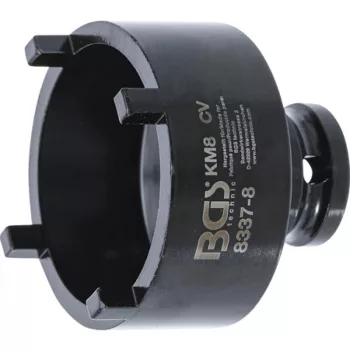   BGS technic Cheie tubulara cu 4 pini pentru piuliţe canelate KM8 (BGS 8337-8)