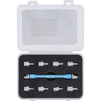   BGS technic Cheie pentru spiţe | capete interschimbabile | pentru motociclete | 10 piese (BGS 8361)