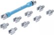 BGS technic Cheie pentru spiţe | capete interschimbabile | pentru motociclete | 10 piese (BGS 8361)