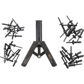   BGS technic Cleste pentru pop-nituri din plastic + 4 seturi de nituri x 10buc (BGS 8463)