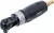BGS technic Şurubelniţă cu clichet pneumatică | 10 mm (3/8") | 54 Nm | extra scurtă (BGS 8473)
