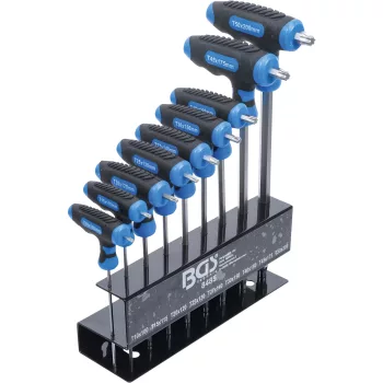   BGS technic Set chei cu mâner T | Profil T (pentru Torx) T10 - T50 | 9 piese (BGS 8485)