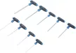 BGS technic Set chei cu mâner T | Profil T (pentru Torx) T10 - T50 | 9 piese (BGS 8485)