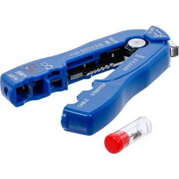   BGS technic Dezizolator fir/cablu "2-IN-1" | 0,8 - 2,6 mm (BGS 8490)