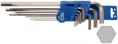 BGS technic Set chei Imbus tip L speciale | 1,5 - 10 mm | 9 piese (BGS 8512)