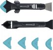 BGS DIY Set cuţit îndepărtare chit siliconic rosturi şi şpaclu | 7 piese (BGS 85209)