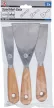BGS DIY Set şpacluri | Mâner de lemn | 30 / 50 / 80 mm | 3 piese (BGS 85218)