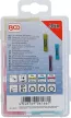 BGS technic Sortiment conectori lipire | cu furtun contractibil | 36 piese (BGS 85221)