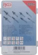 BGS technic Sortiment nituri-pop | Aluminiu | 3,2 - 4,8 mm | 200 piese (BGS 85224)