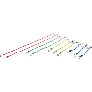   BGS DIY Set chingi elastice de ancorat cu dimensiuni diferite, 10 piese (BGS 85512)