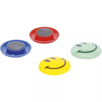   BGS DIY Set magneţi | "Smile" | Ø 40 mm | 4 piese (BGS 85812)