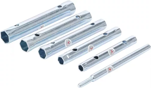 BGS DIY Set chei tubulare pentru ţevi | 8 x 9 - 16 x 17 mm | 6 piese (BGS 85814)