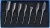 BGS technic Set freze HSS | 7 piese (BGS 8626)
