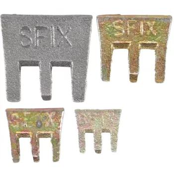 BGS DIY Set pene cu gheare | S-Fix | 4 piese (BGS 86674)