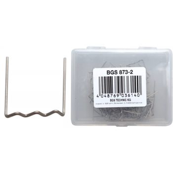   BGS technic Cleme reparaţie | formă U | Ø 0,8 mm | 100 piese (BGS 873-2)
