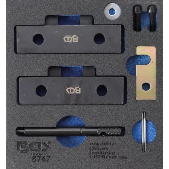   BGS technic Set dispozitive reglare motor | pentru BMW M42, M50 : Suport organizator pentru cărucior 1/6 (BGS 8747)