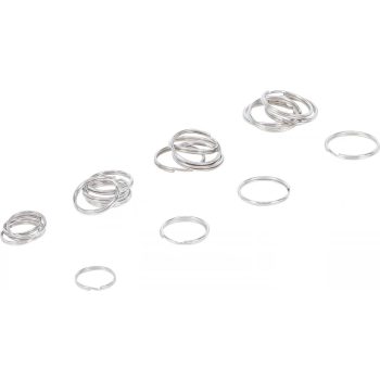 BGS DIY Sortiment inele pentru chei | 20 piese (BGS 88127)