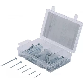   BGS DIY Set cuie/ştifturi de sârmă | 200 piese (BGS 88130)