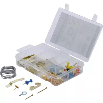 BGS DIY Sortiment cârlige tablouri | 97 piese (BGS 88146)