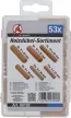 BGS DIY Sortiment dibluri pentru lemn | Ø 5 - 10 mm | 53 piese (BGS 88162)