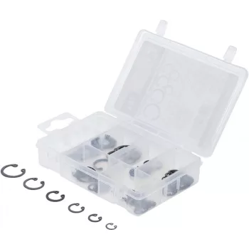   BGS DIY Set inele de siguranţă interioare | Ø 8 - 19 mm | 78 piese (BGS 88170)